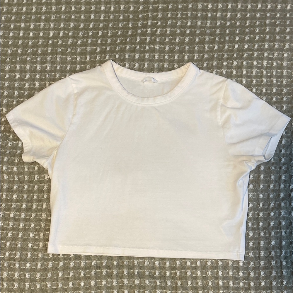 Cotton On Classic White Cropped Tee